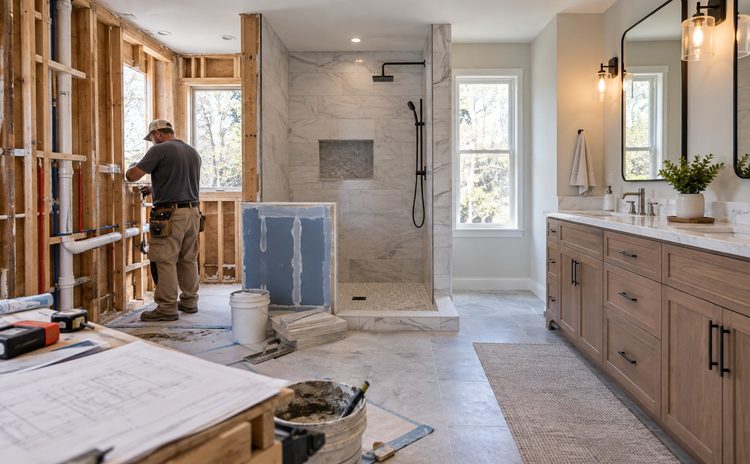 Full Bathroom Remodels - TIREC Construction