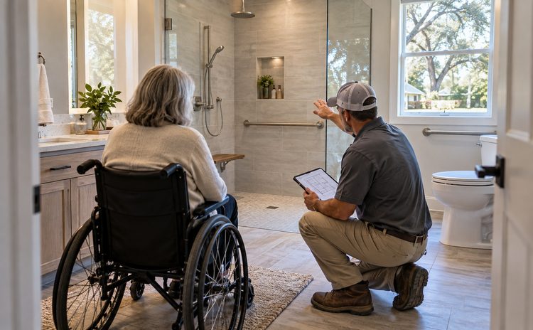 Accessible Bathrooms - TIREC Construction